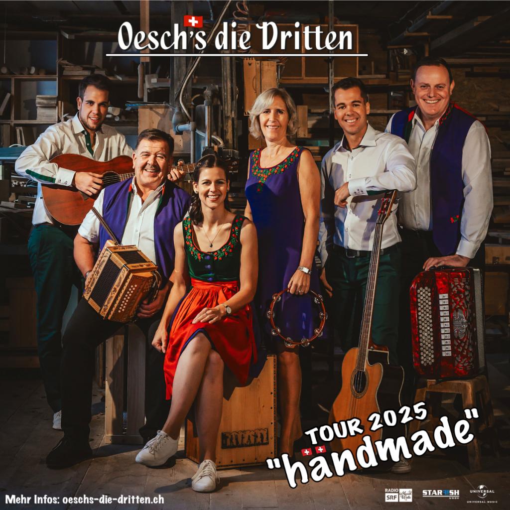 Oesch's die Dritten - Tour 2025 - "händmade"