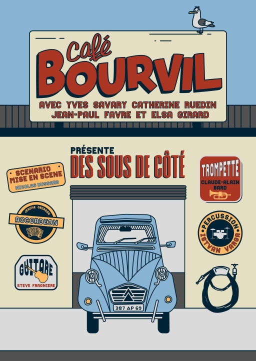 Café Bourvil "Des sous de côté"